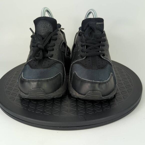 Nike Air Huarache Run Black Athletic Running Shoes 634835-012 Women’s Size 6.5 - Picture 2 of 12